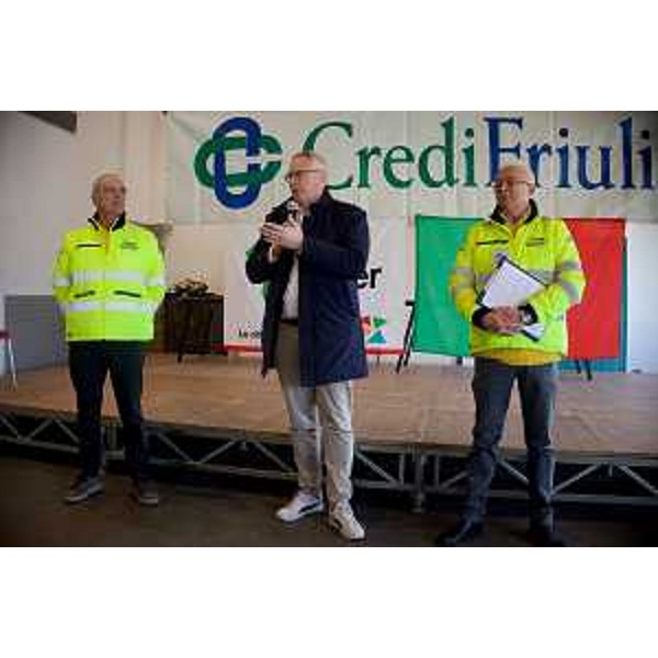 Il presidente del Cr Fvg, Mauro Bordin, interviene a Marano Lagunare - Il presidente del Cr Fvg, Mauro Bordin, interviene a Marano Lagunare