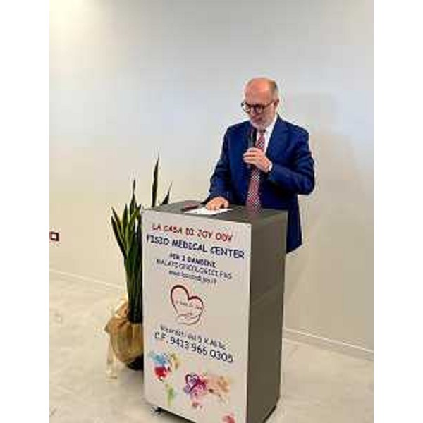 L'intervento dell'assessore regionale alla Salute, Politiche Sociali e Disabilità Riccardo Riccardi. - L'intervento dell'assessore regionale alla Salute, Politiche Sociali e Disabilità Riccardo Riccardi.