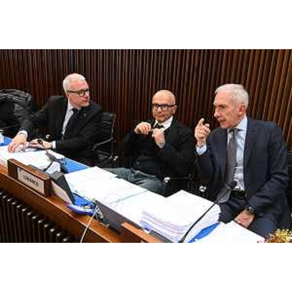 I consiglieri di Forza Italia: da sinistra, Andrea Cabibbo, Michele Lobianco, Roberto Novelli. - I consiglieri di Forza Italia: da sinistra, Andrea Cabibbo, Michele Lobianco, Roberto Novelli.