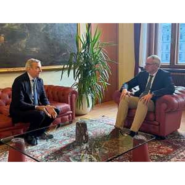 Il presidente del Consiglio regionale Fvg incontra il presidente di Autostrade Alto Adriatico, Marco Monaco - Il presidente del Consiglio regionale Fvg incontra il presidente di Autostrade Alto Adriatico, Marco Monaco