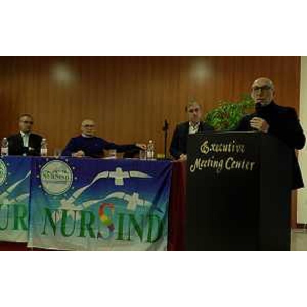 L'intervento dell'assessore regionale alla Salute Riccardo Riccardi al convegno del Nursind tenutosi a Udine - L'intervento dell'assessore regionale alla Salute Riccardo Riccardi al convegno del Nursind tenutosi a Udine