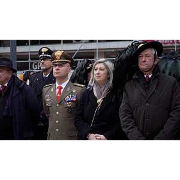 L'assessore Amirante alla cerimonia a Pordenone - L'assessore Amirante alla cerimonia a Pordenone 