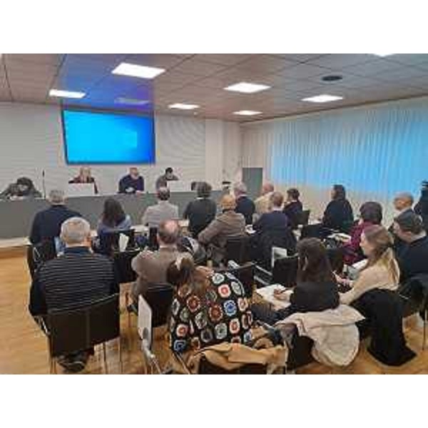 Una fase dell'incontro svoltosi a Udine - Una fase dell'incontro svoltosi a Udine