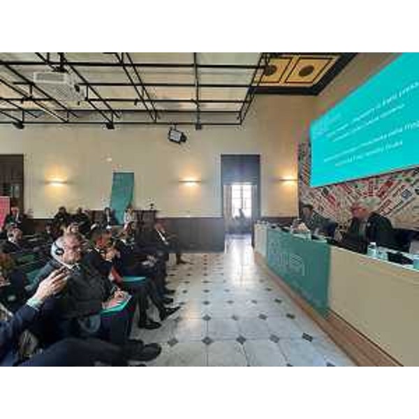 La presentazione del programma di GO! 2025 Nova Gorica Gorizia Capitale Europea della Cultura nella sede dellAssociazione stampa estera a Palazzo Grazioli a Roma. - La presentazione del programma di GO! 2025 Nova Gorica Gorizia Capitale Europea della Cultura nella sede dellAssociazione stampa estera a Palazzo Grazioli a Roma. 