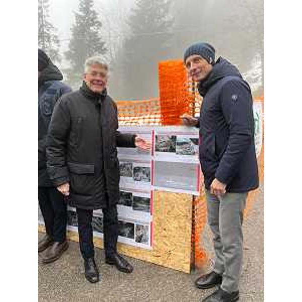 Il governatore Fedriga e il presidente Kaiser - Il governatore Fedriga e il presidente Kaiser