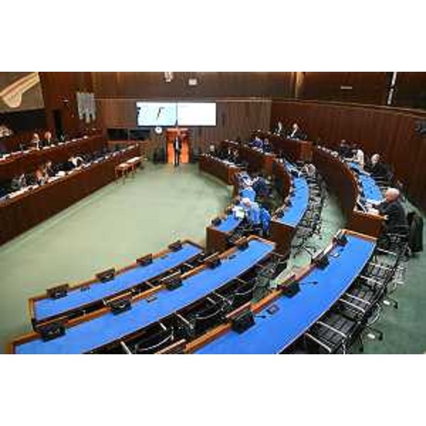 Un momento dei lavori della II Commissione - Un momento dei lavori della II Commissione