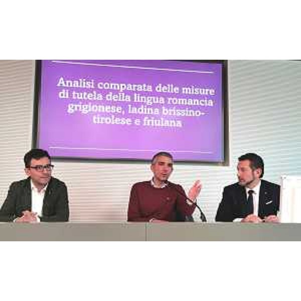 L'intervento dell'assessore regionale Pierpaolo Roberti alla conferenza stampa dell'Arlef a Udine - L'intervento dell'assessore regionale Pierpaolo Roberti alla conferenza stampa dell'Arlef a Udine