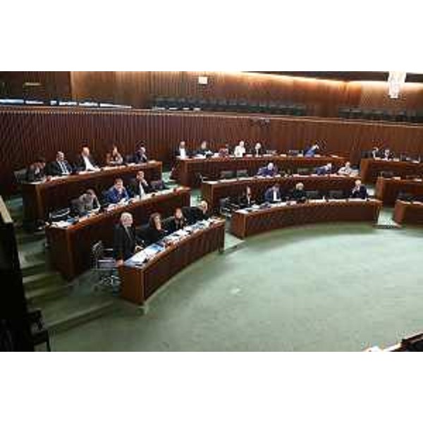 La Commissione durante i lavori - La Commissione durante i lavori