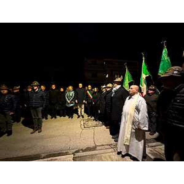 Un istante della cerimonia tenutasi a Latisanotta - Un istante della cerimonia tenutasi a Latisanotta