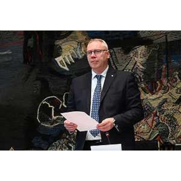 L'intervento in Aula di Mauro Bordin, presidente del Consiglio regionale Fvg - L'intervento in Aula di Mauro Bordin, presidente del Consiglio regionale Fvg