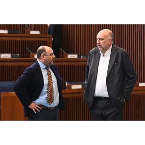 Diego Moretti e Roberto Cosolini (Pd) - Diego Moretti e Roberto Cosolini (Pd)