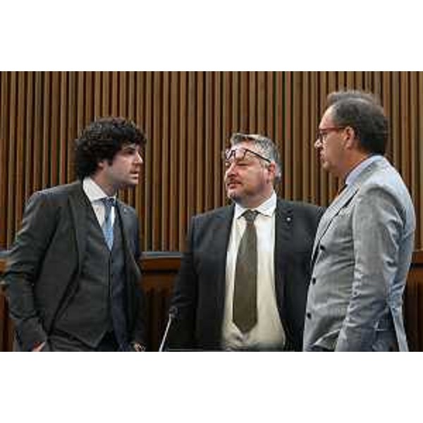 Simone Polesello (Lega), Diego Bernardis e Mauro Di Bert (Fp) - Simone Polesello (Lega), Diego Bernardis e Mauro Di Bert (Fp)