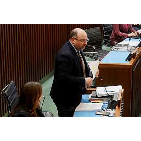 Diego Moretti, capogruppo del Pd - Diego Moretti, capogruppo del Pd