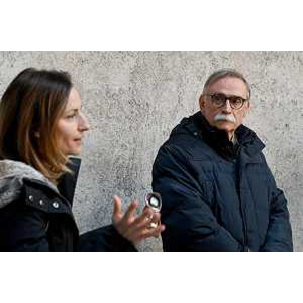 La conservatrice del Civico museo della Risiera, Anna Krekic e il presidente dell'Istituto regionale per la storia della resistenza e dell'età contemporanea del Fvg, Tristano Matta - La conservatrice del Civico museo della Risiera, Anna Krekic e il presidente dell'Istituto regionale per la storia della resistenza e dell'età contemporanea del Fvg, Tristano Matta