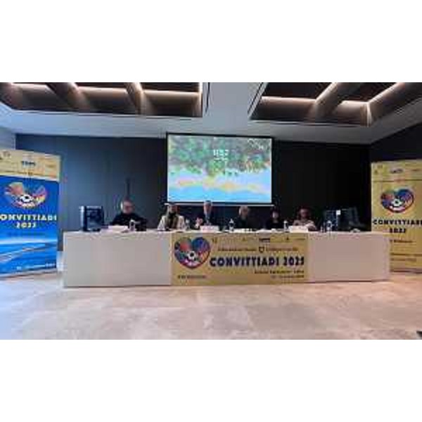 Un momento della presentazione delle Convittiadi 2025 nella sede della Fondazione Friuli a Udine - Un momento della presentazione delle Convittiadi 2025 nella sede della Fondazione Friuli a Udine