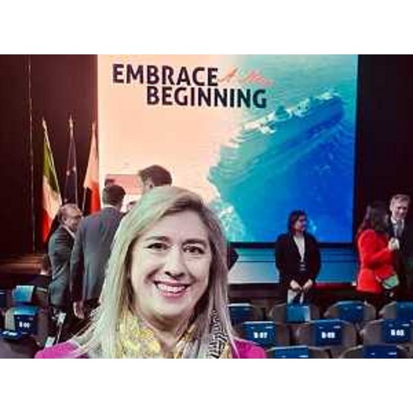 L'assessore regionale alle Infrastrutture Cristina Amirante prensete oggi a Monfalcone alla cerimonia di varo della nave Mein Schiff Relax - L'assessore regionale alle Infrastrutture Cristina Amirante prensete oggi a Monfalcone alla cerimonia di varo della nave Mein Schiff Relax