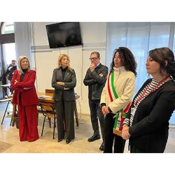 Un momento della presentazione della rinnovata Stazione ferroviaria di Gorizia - Un momento della presentazione della rinnovata Stazione ferroviaria di Gorizia