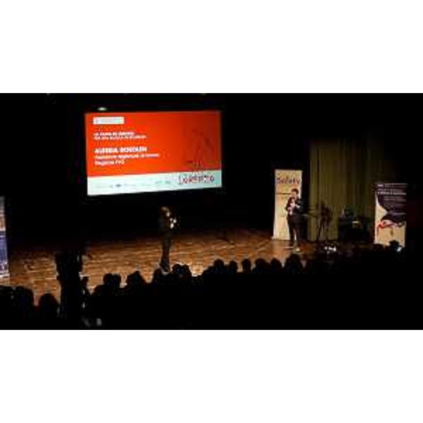 Un momento della manifestazione svoltasi oggi a Udine - Un momento della manifestazione svoltasi oggi a Udine