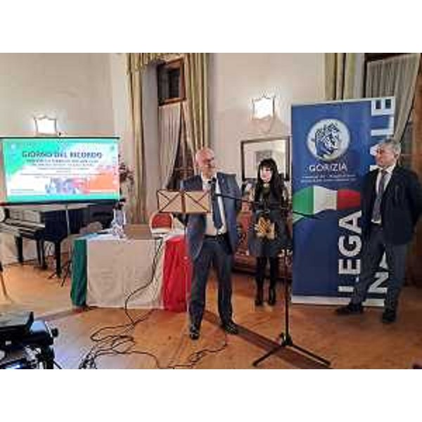 L'assessore regionale al Patrimonio Sebastiano Callari alla cerimonia in onore del Giorno del Ricordo a Gorizia. - L'assessore regionale al Patrimonio Sebastiano Callari alla cerimonia in onore del Giorno del Ricordo a Gorizia.
