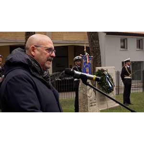 L'assessore regionale Sebastiano Callari alle celebrazione del Giorno del Ricordo a Monfalcone - L'assessore regionale Sebastiano Callari alle celebrazione del Giorno del Ricordo a Monfalcone