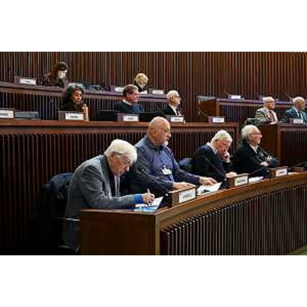 Un momento delle audizioni in V Commissione - Un momento delle audizioni in V Commissione