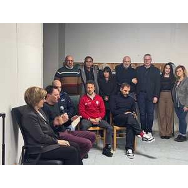 La sala polifunzionale del campo sportivo Scaini di Varmo durante il confronto tra esperti del settore sportivo e dell'inclusione - La sala polifunzionale del campo sportivo Scaini di Varmo durante il confronto tra esperti del settore sportivo e dell'inclusione