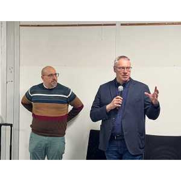 Il presidente del Consiglio regionale del Friuli Venezia Giulia, Mauro Bordin, durante il suo intervento - Il presidente del Consiglio regionale del Friuli Venezia Giulia, Mauro Bordin, durante il suo intervento