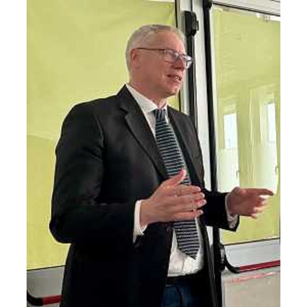 Il presidente del Cr Fvg, Mauro Bordin, durante il tradizionale incontro organizzato dalla riserva di caccia di Precenicco - Il presidente del Cr Fvg, Mauro Bordin, durante il tradizionale incontro organizzato dalla riserva di caccia di Precenicco 