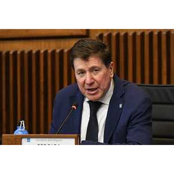 Alberto Budai (Lega), presidente della IV Commissione - Alberto Budai (Lega), presidente della IV Commissione