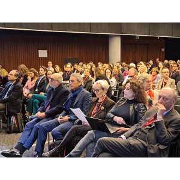 Una fase dell'incontro svoltosi oggi a Tavagnacco alla presenza dell'assessore regionale alla Salute Riccardo Riccardi - Una fase dell'incontro svoltosi oggi a Tavagnacco alla presenza dell'assessore regionale alla Salute Riccardo Riccardi