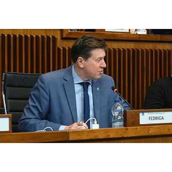 Alberto Budai (Lega), presidente della IV Commissione - Alberto Budai (Lega), presidente della IV Commissione