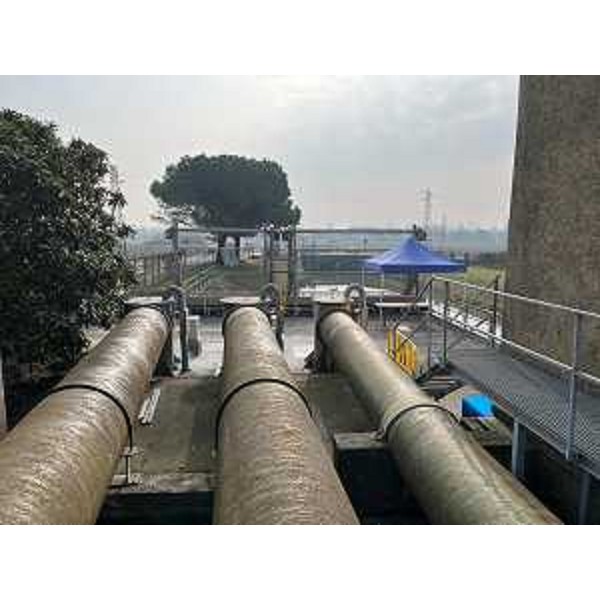 L'impianto idrovoro di Val Lovato. - L'impianto idrovoro di Val Lovato.