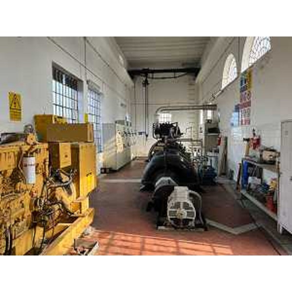 L'impianto idrovoro di Val Lovato. - L'impianto idrovoro di Val Lovato.