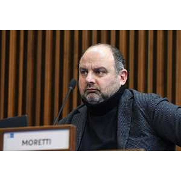 Diego Moretti, capogruppo del Pd - Diego Moretti, capogruppo del Pd