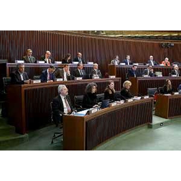 Un'altra immagine dei banchi del Consiglio - Un'altra immagine dei banchi del Consiglio