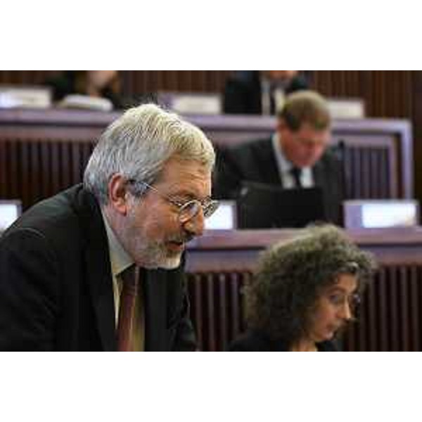 Furio Honsell (Open Sinistra Fvg) e, accanto a lui, Serena Pellegrino (Avs) - Furio Honsell (Open Sinistra Fvg) e, accanto a lui, Serena Pellegrino (Avs)