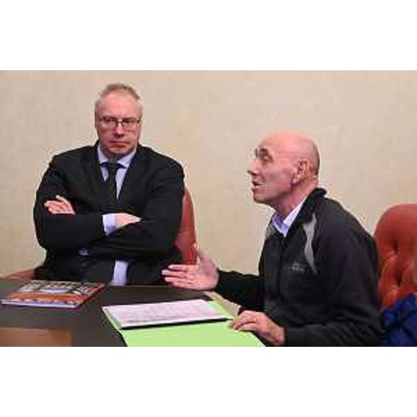 Il presidente del Cr Fvg, Mauro Bordin, e Matteo Mansi, tra i promotori della petizione - Il presidente del Cr Fvg, Mauro Bordin, e Matteo Mansi, tra i promotori della petizione 