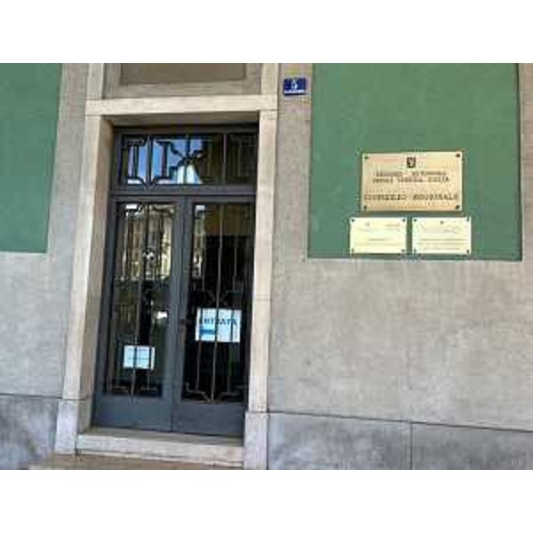 La sede del Corecom Fvg a Trieste in piazza Oberdan - La sede del Corecom Fvg a Trieste in piazza Oberdan