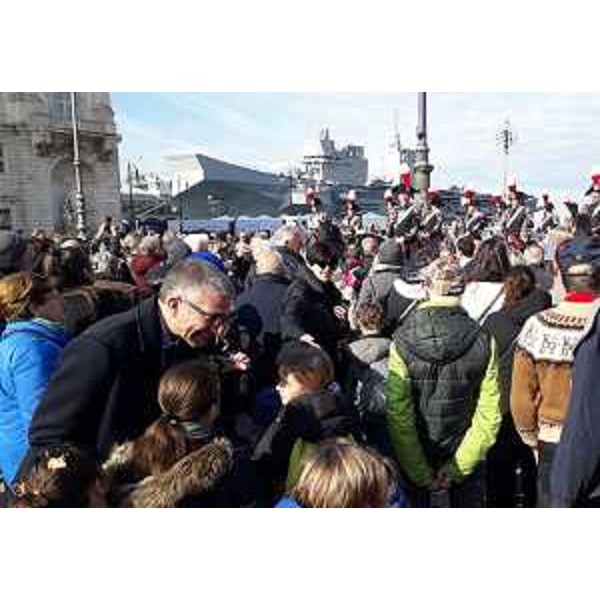 Un momento della manifestazione. - Un momento della manifestazione.