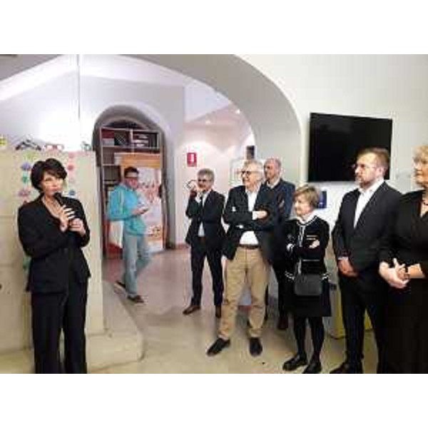 L'intervento dell'assessore alla Formazione Alessia Rosolen. - L'intervento dell'assessore alla Formazione Alessia Rosolen.