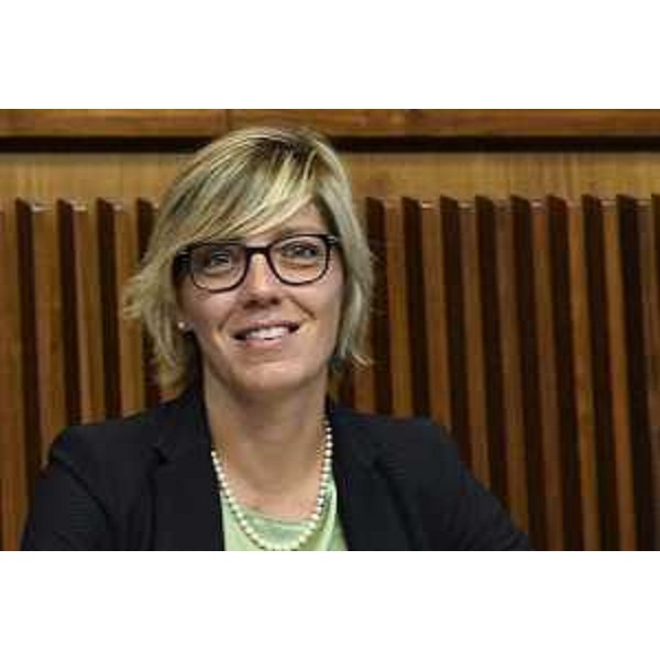 L'assessore regionale alle Finanze Barbara Zilli - L'assessore regionale alle Finanze Barbara Zilli