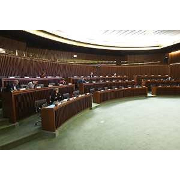 I commissari in un momento dei lavori della Quarta - I commissari in un momento dei lavori della Quarta