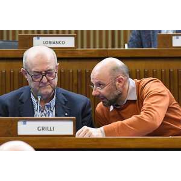 Il presidente Enzo Lorenzon e il direttore Daniele Luis del Consorzio di bonifica della Venezia Giulia - Il presidente Enzo Lorenzon e il direttore Daniele Luis del Consorzio di bonifica della Venezia Giulia