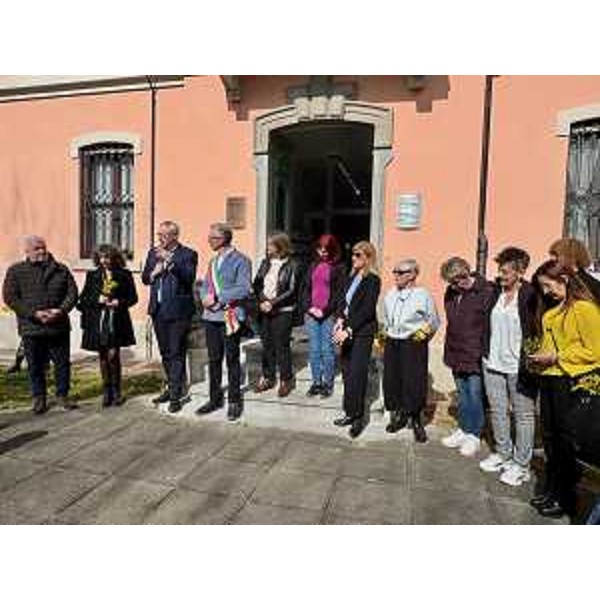 Un momento dell'inaugurazione della nuova sede della Commissione Pari opportunità a Villa Zamparo di Basiliano - Un momento dell'inaugurazione della nuova sede della Commissione Pari opportunità a Villa Zamparo di Basiliano
