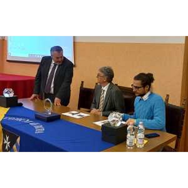 Il presidente Bernardis, primo da sinistra, accanto al sindaco di Ruda Franco Lenarduzzi e a Enrico Bullian (Patto-Civica) - Il presidente Bernardis, primo da sinistra, accanto al sindaco di Ruda Franco Lenarduzzi e a Enrico Bullian (Patto-Civica)