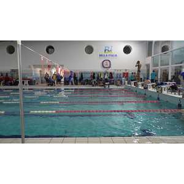 Gli atleti durante le fasi preparatorie della Coppa del Mondo di nuoto Paralimpico - Gli atleti durante le fasi preparatorie della Coppa del Mondo di nuoto Paralimpico
