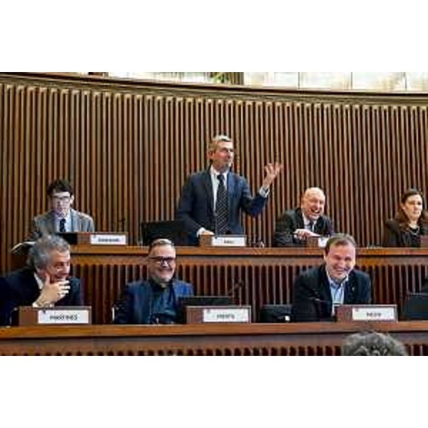 Consiglieri del Pd in Aula - Consiglieri del Pd in Aula