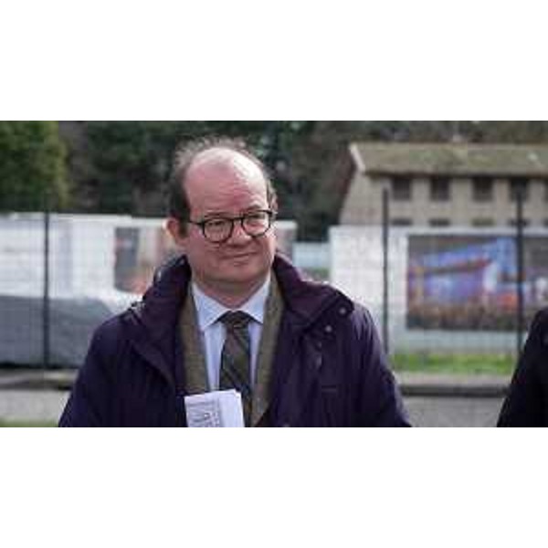 Il vice governatore del Friuli Venezia Giulia Mario Anzil ad Aquileia - Il vice governatore del Friuli Venezia Giulia Mario Anzil ad Aquileia