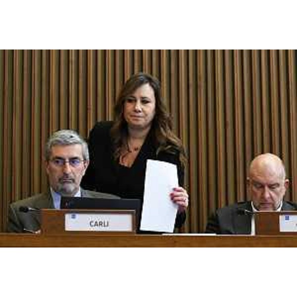 Da sinistra: Andrea Carli, Manuela Celotti e Roberto Cosolini (Pd) - Da sinistra: Andrea Carli, Manuela Celotti e Roberto Cosolini (Pd)