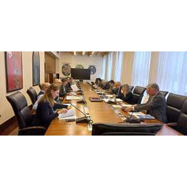 Un'altra immagine della Conferenza dei capigruppo - Un'altra immagine della Conferenza dei capigruppo